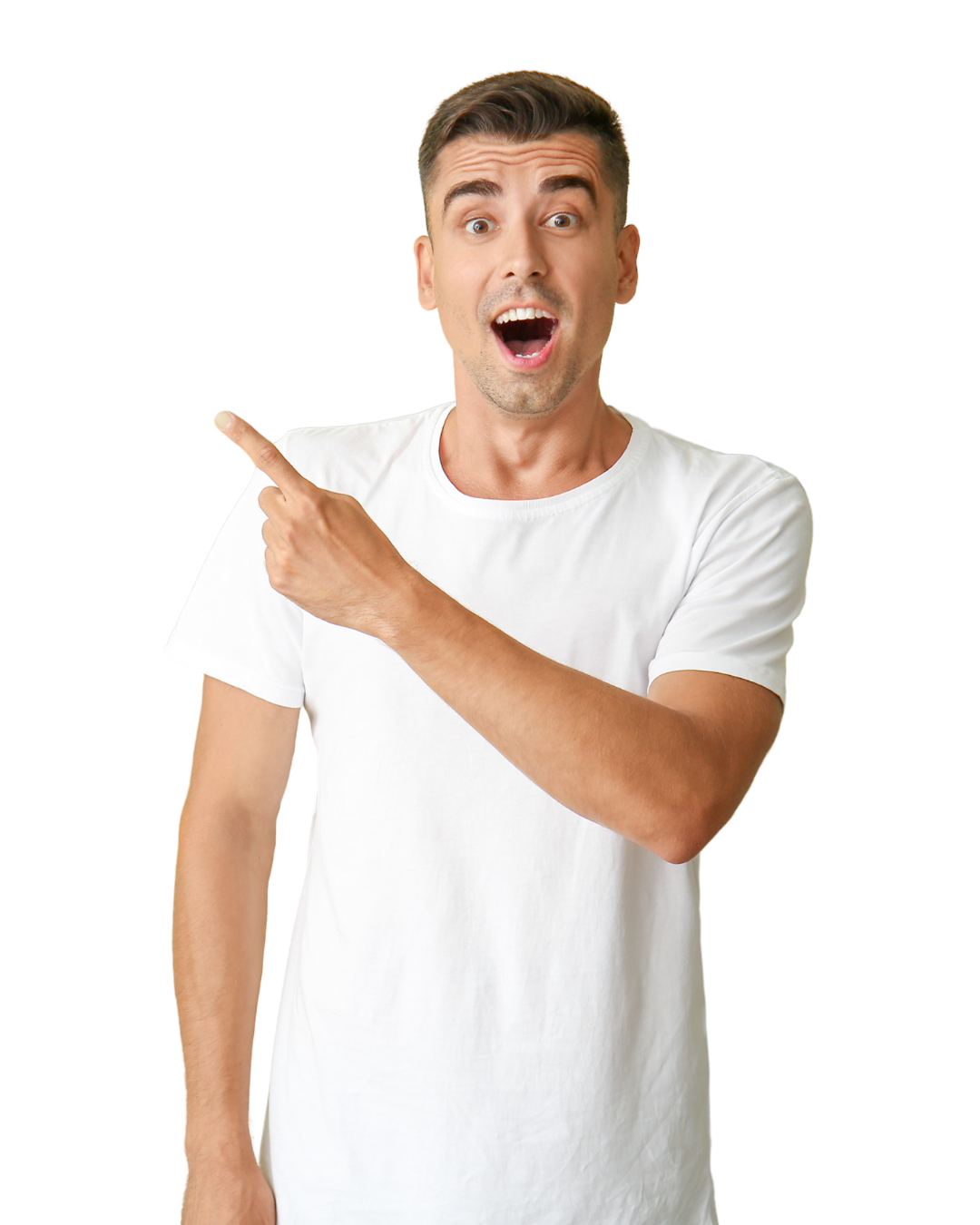 Hombre participando en rifas